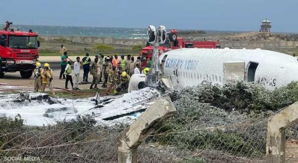 تحطم طائرة ركاب في الصومال