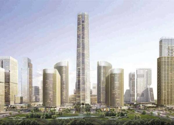 أطول برج في أفريقيا بعاصمة مصر الإدارية الجديدة قارب على الانتهاء..  