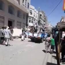 تفاصيل مايحدث الآن في هذا الحي شمال العاصمة صنعاء ومسلحون يتوافدون إلى موقع الحدث..!