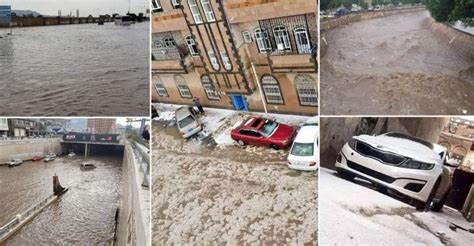 سيول الأمطار تعري فساد وسرقات مليشيا الحوثي