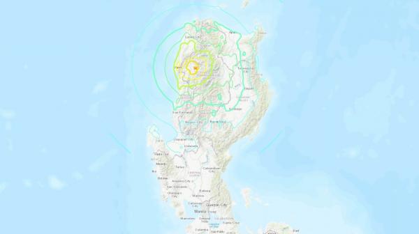 زلزال بقوة 7.1 درجة يضرب الفلبين