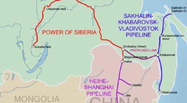 "قوة سيبيريا 3".. خط أنابيب جديد للغاز من روسيا إلى الصين