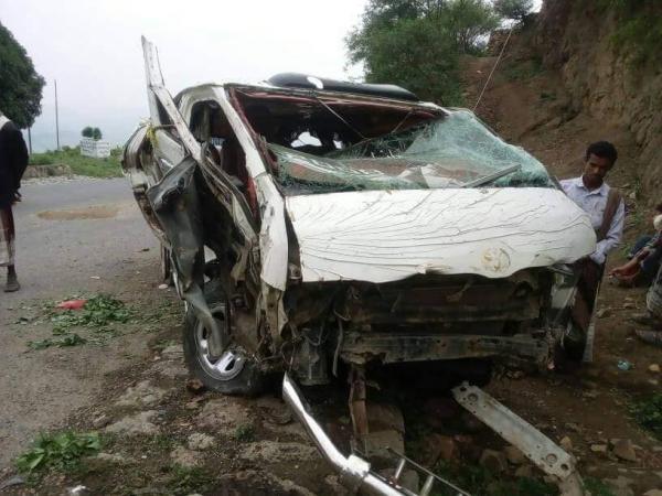 وفاة وإصابة 7 أشخاص بحادث مروري في حجة