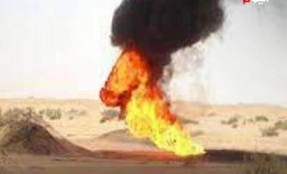 مجهولون يفجرون أنبوب نقل النفط في شبوة