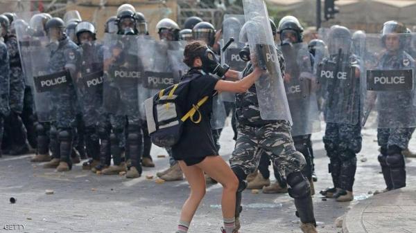 مظاهرات بيروت.. مقتل عنصر من الأمن اللبناني