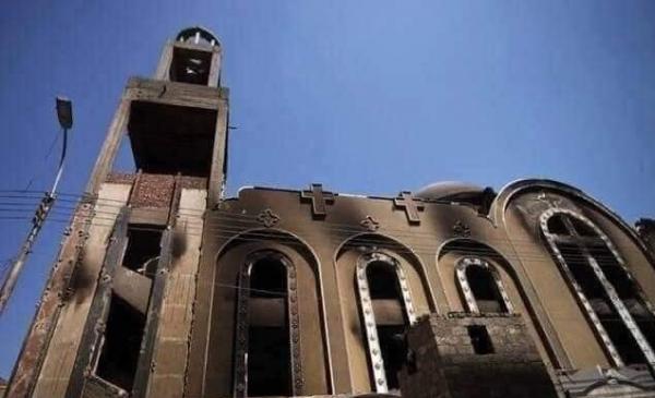 السيسي يوجه بالتعامل الفوري مع حريق "كنيسة المنيرة"