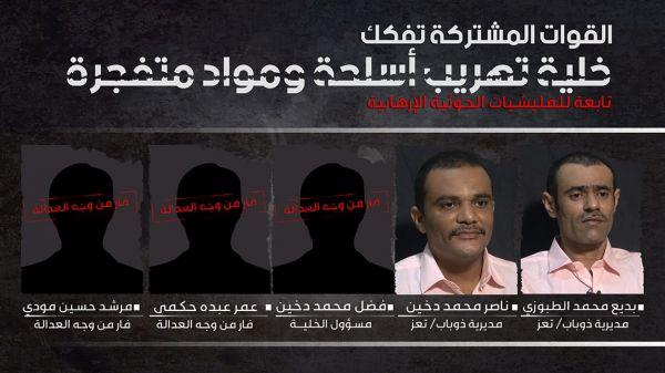 الكشف عن تفكيك خلية تهريب بحري ثالثة لمليشيا الحوثي