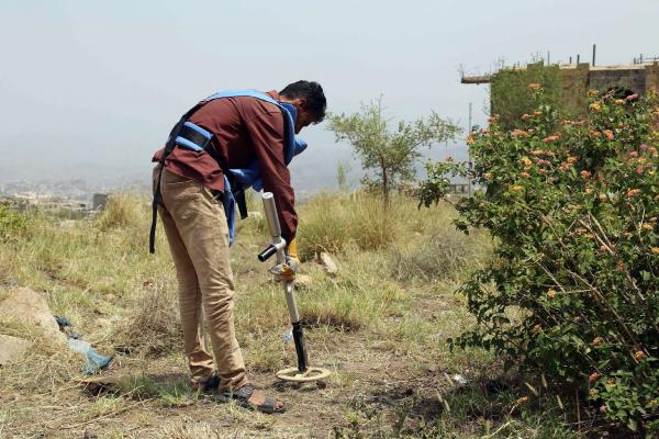  العثور على حقل ألغام في الساحل الغربي لليمن 