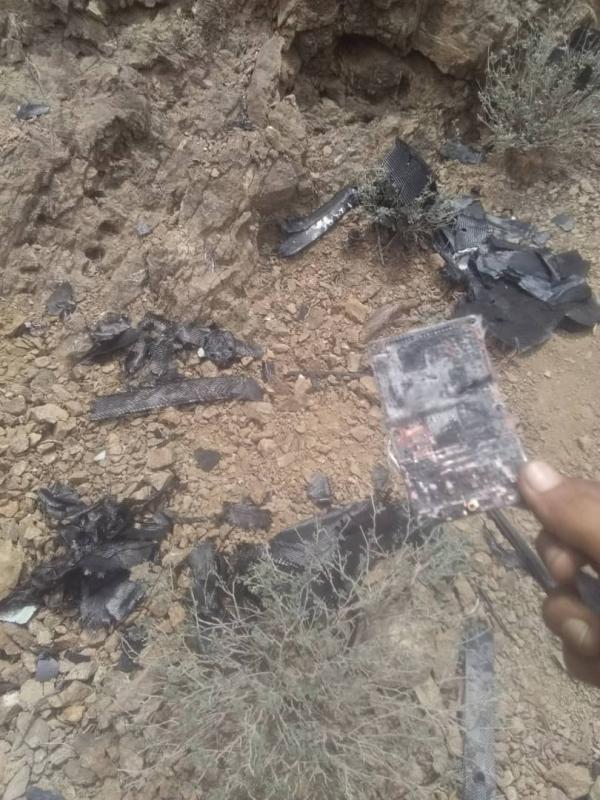 سقوط طائرة مسيّرة في مديرية الوازعية