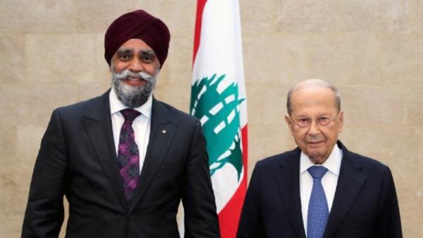 ميشال عون: سعي بعض الدول لدمج النازحين السوريين بالمجتمع اللبناني جريمة لن نقبلها  .