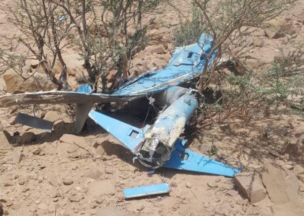 القوات الحكومية تسقط مسيرتين أطلقتهما مليشيا إيران الحوثية في شرق صنعاء والجوف