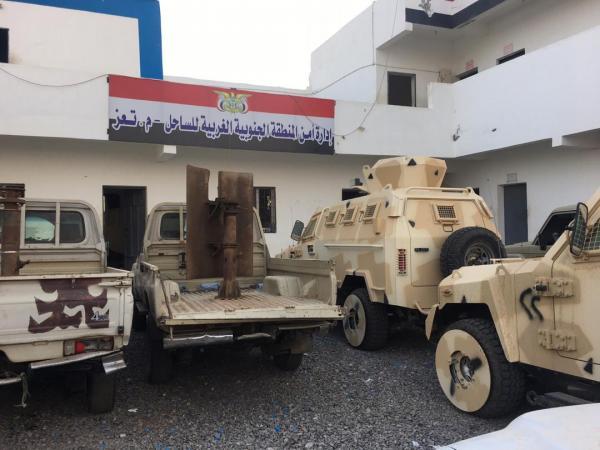 بتوجيهات العميد طارق صالح.. ‏المقاومة الوطنية ترفد قطاع أمن الساحل الغربي بعدد من الأطقم والمدرعات