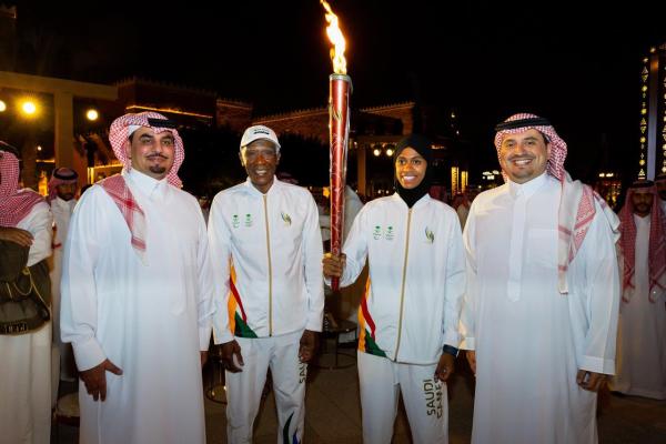 الدرعية تطلق شعلة «الألعاب السعودية»