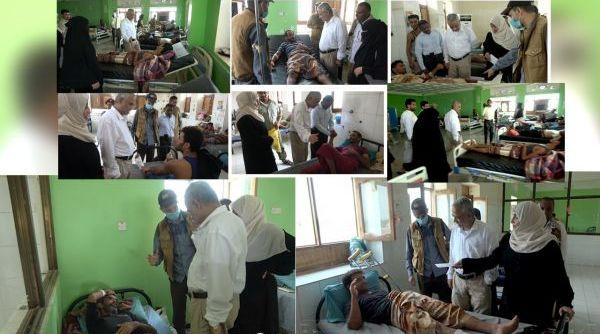 تزامناً مع ذكرى "تأسيس الحزب".. قيادات مؤتمرية في الساحل الغربي تزور جرحى القوات المشتركة بمدينة الخوخة