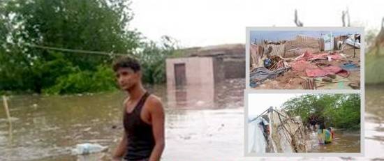 السيول تفاقم معاناتهم.. النازحون شمال الحديدة.. بين مرارة ظلم المليشيا وابتزاز المنظمات..!