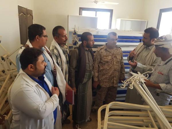 مدير عام العبر يتفقد التجهيزات واحتياجات تشغيل مستشفى العبر 