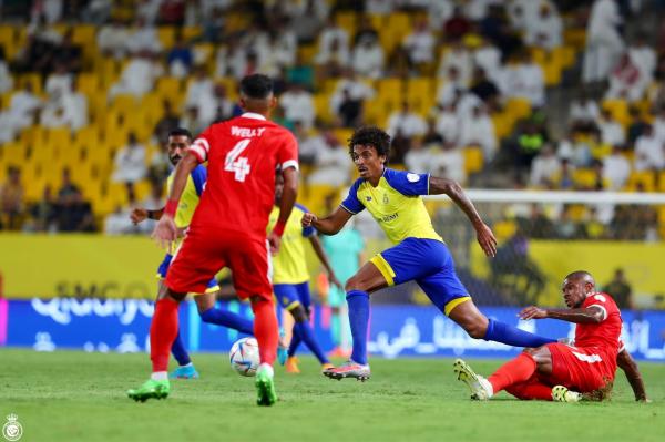 فوز أول للنصر على حساب الوحدة في الدوري السعودي