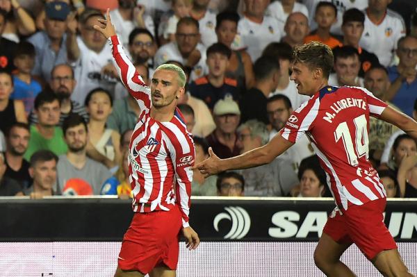 غريزمان يقود أتلتيكو مدريد للفوز على فالنسيا في الليغا