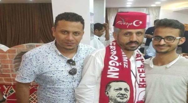 القيادي الاخواني حمود المخلافي يدعو من تركيا أبناء تعز وإب إلى مغادرة الحدود السعودية ويطلق على التحالف هذا الوصف..! – (نص الدعوة)