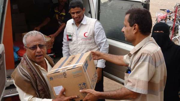 هلال الامارات يلبي النداء لمكافحة الكوليرا في حيس بالحديدة – (تفاصيل + صور)