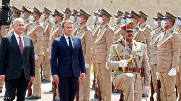 العراق.. "قضية السيادة " تتصدر المشهد في أول زيارة للرئيس الفرنسي 