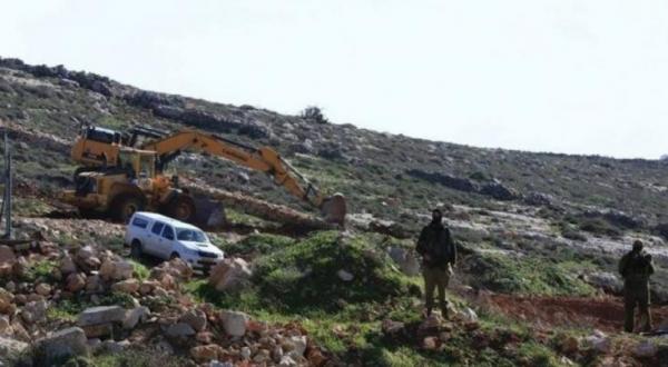 الخارجية الفلسطينية: الاحتلال يجرف أراض بشمال رام الله لربط المستوطنات ببعضها البعض