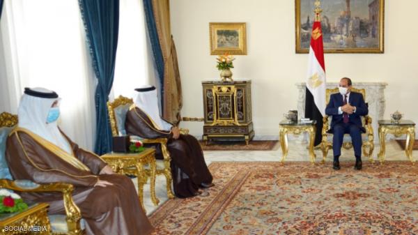 البحرين تؤكد تضامنها مع  مصر لحماية أمنها القومي