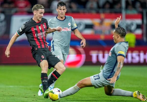 ميلان يتعادل 1-1 مع سالزبورغ في دوري الأبطال