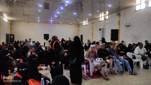 لحج: جمعية بسمة التنموية تختتم مشروع نساء يساهمن في صنع التغيير للمجتمعات المهمشة والنازحين