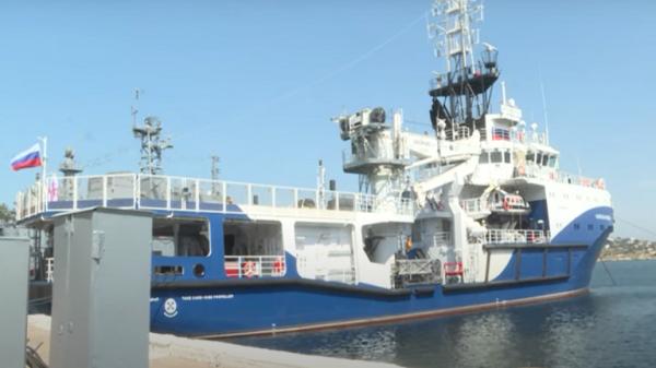 سفينة جديدة تدعم أسطول البحر الأسود الروسي