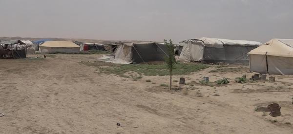 نازحون من المهمشين مهددون بالطرد من القحفة الحمراء بدبع  