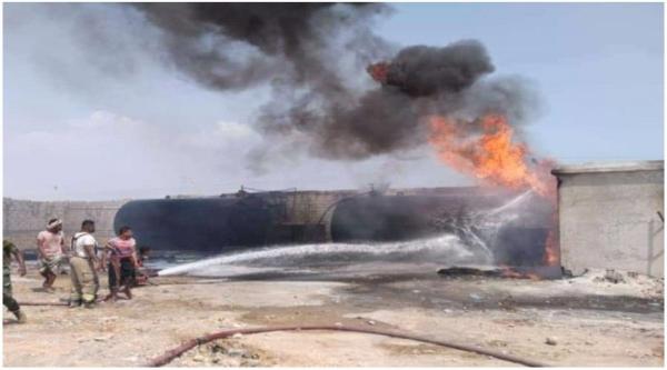 حريق يلتهم مصنعا لتعليب الأسماك في حضرموت
