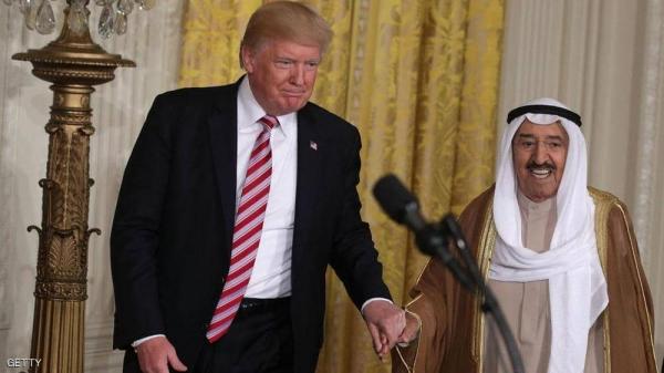 ترامب يمنح أمير الكويت وسام الاستحقاق العسكري برتبة قائد أعلى