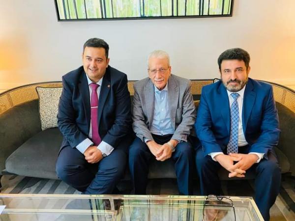 الشعيبي يلتقي أمين عام المجلس الوطني للأقليات في اليمن