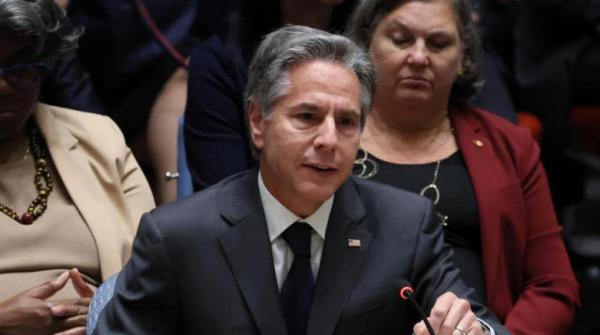 بلينكن أمام مجلس الأمن: «لا يمكن أن ندع بوتين يفلت» من المحاسبة