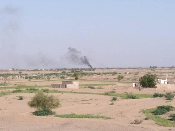 الحوثيون يقعون في شر أعمالهم.. إنفجار طقم في مفرق العدين بحيس بلغم زرعته المليشيا..!