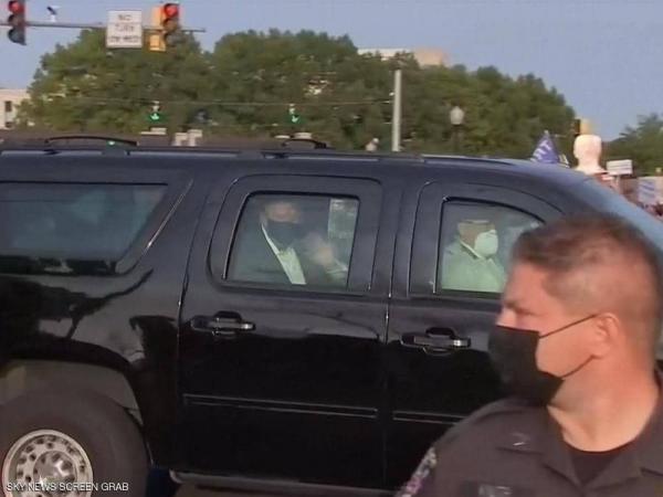 ترامب يفاجئ العالم ويغادر المستشفى