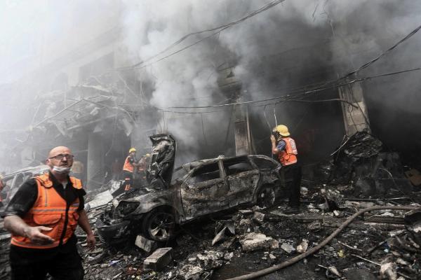 عشرات القتلى والجرحى بغارات إسرائيلية على مخيّمَين للاجئين في غزة