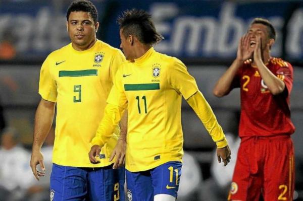 قبل عرض فيلمه "الظاهرة".. رونالدو: فينيسيوس ورودريجو ورافينيا سيخففون الضغط عن نيمار في المونديال