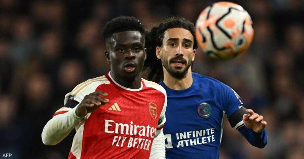 أرسنال يتعادل 2-2 على ملعب تشلسي بعد تأخره بهدفين