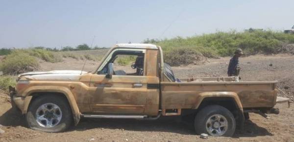 استشهاد 4 جنود وإصابة 3 آخرين في انفجار عبوة ناسفة من مخلفات المليشيات الحوثية جنوب المخا