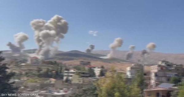 غارات إسرائيلية عنيفة على البقاع وشمال لبنان