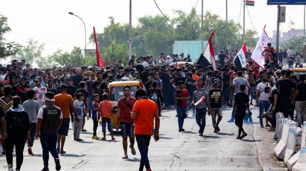 سقوط عشرات الجرحى في مواجهات بين الأمن العراقي ومتظاهرين