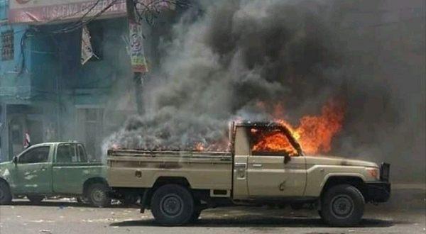 تجدد الاشتباكات في مدينة تعز بعد فشل وساطة لإخراج غزوان إلى الحوبان