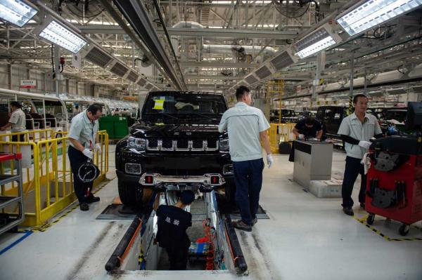 6.7% نمو إيرادات مصانع السيارات في الصين