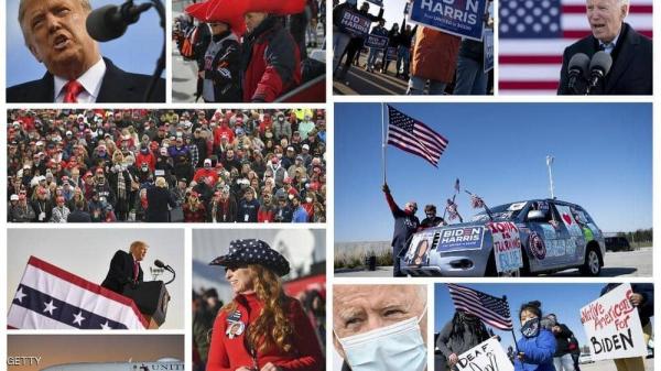 انتخابات الرئاسة الأميركية.. بايدن يتقدم على ترامب في الاستطلاعات قبل ساعات من التصويت