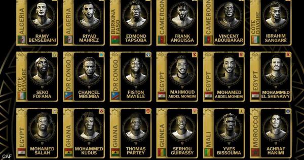 جائزة أفضل لاعب إفريقي.. 30 مرشحا نصفهم عرب