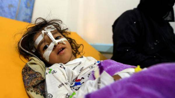 انتشار مخيف للكوليرا بين الأطفال بذمار والحوثيون ينهبون مخصصات مواجهة المرض