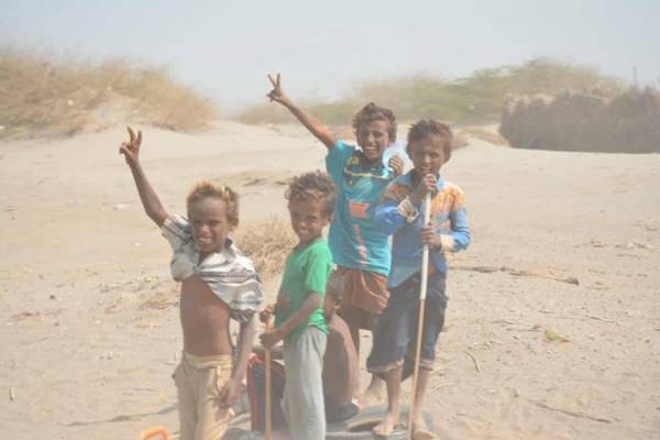 فرحة التحرير في وجوه أطفال الحديدة – شاهد الصور