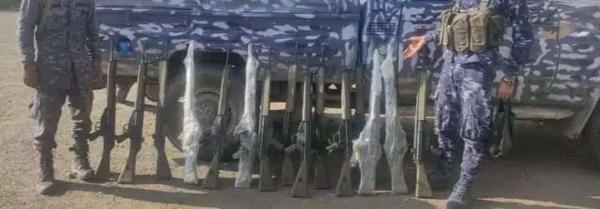 تعز: ضبط شحنة أسلحة في طريقها للحوثي